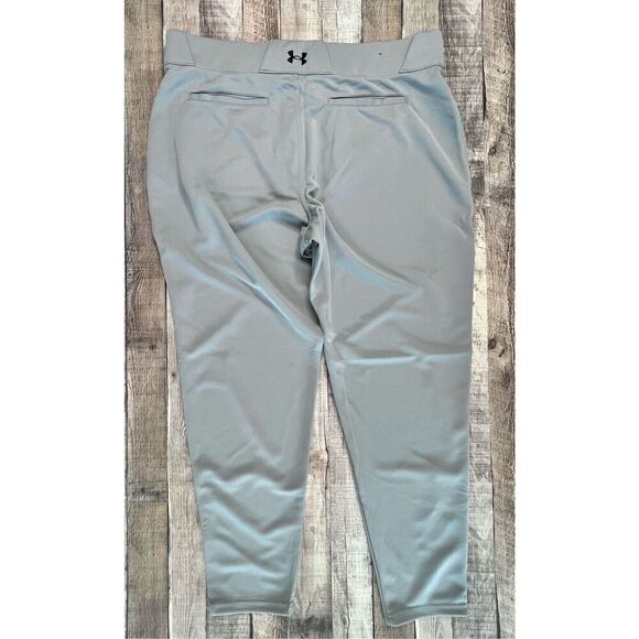 Under Armour 1374374 Grey Utility‎ Baseball Pants Athletic Players sz 2X - Picture 13 of 14
